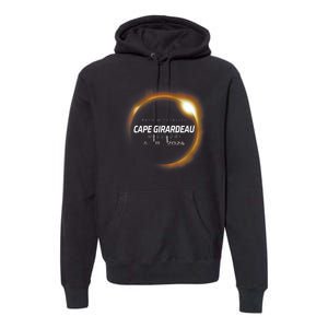 Total Solar Eclipse 2024 Cape Girardeau Missouri April 2024 Premium Hoodie