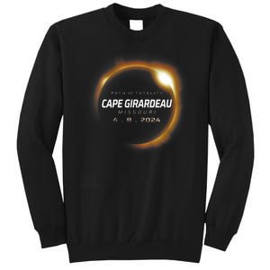 Total Solar Eclipse 2024 Cape Girardeau Missouri April 2024 Tall Sweatshirt