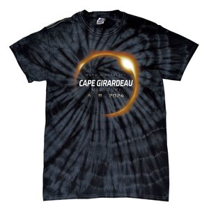 Total Solar Eclipse 2024 Cape Girardeau Missouri April 2024 Tie-Dye T-Shirt