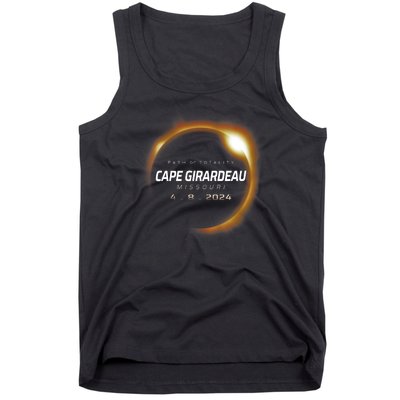 Total Solar Eclipse 2024 Cape Girardeau Missouri April 2024 Tank Top