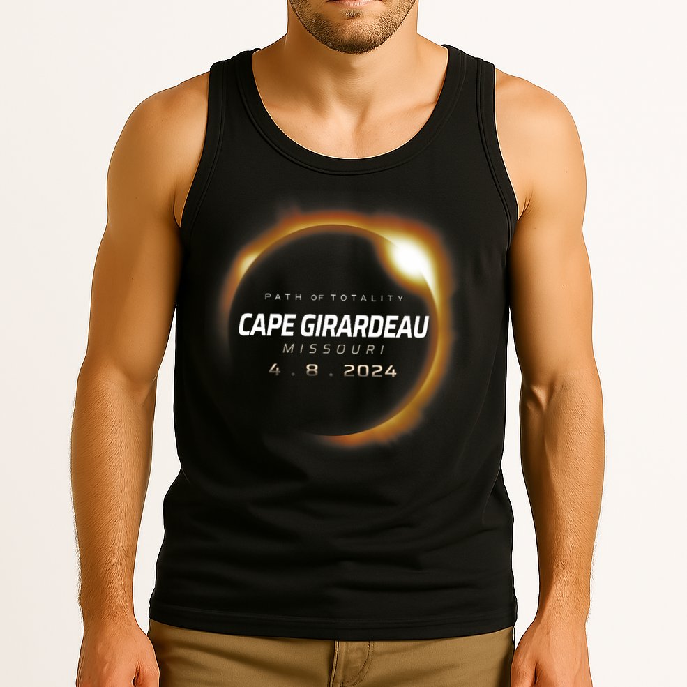 Total Solar Eclipse 2024 Cape Girardeau Missouri April 2024 Tank Top
