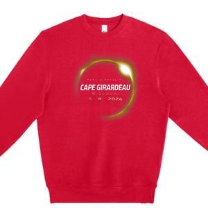 Total Solar Eclipse 2024 Cape Girardeau Missouri April 2024 Premium Crewneck Sweatshirt