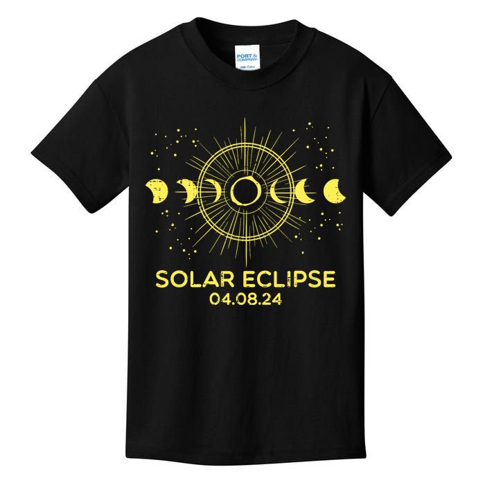 Total Solar Eclipse April 08 2024 Kids T-Shirt