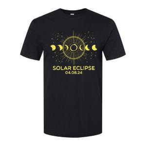 Total Solar Eclipse April 08 2024 Softstyle CVC T-Shirt