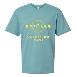 Total Solar Eclipse April 08 2024 Sueded Cloud Jersey T-Shirt