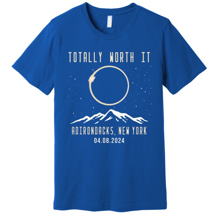 Total Solar Eclipse Adirondacks New York 2024 Premium T-Shirt