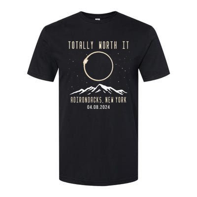 Total Solar Eclipse Adirondacks New York 2024 Softstyle® CVC T-Shirt