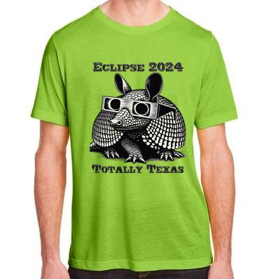 Total Solar Eclipse 2024 Totally Texas Adult ChromaSoft Performance T-Shirt