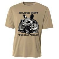 Total Solar Eclipse 2024 Totally Texas Cooling Performance Crew T-Shirt