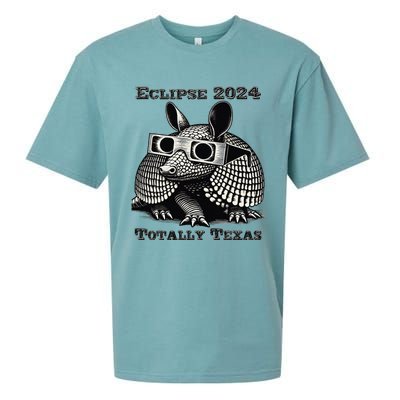 Total Solar Eclipse 2024 Totally Texas Sueded Cloud Jersey T-Shirt