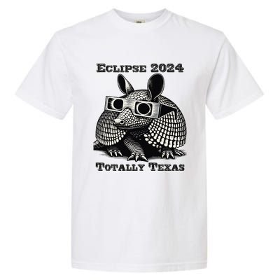 Total Solar Eclipse 2024 Totally Texas Garment-Dyed Heavyweight T-Shirt