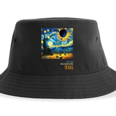 Total Solar Eclipse 2024 Texas Sustainable Bucket Hat