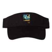 Total Solar Eclipse 2024 Texas Valucap Bio-Washed Visor