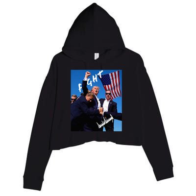 Trump Signature Edition Crop Fleece Hoodie