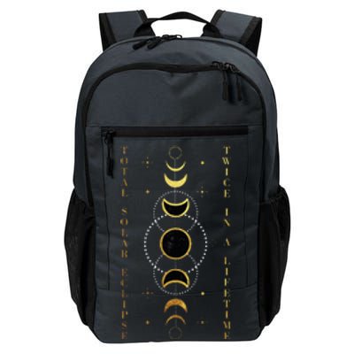 Total Solar Eclipse Twice In Lifetime April 08 2024 Daily Commute Backpack