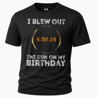 Total Solar Eclipse 4.08.24 Birthday Funny Quote Totality Cooling Performance Crew T-Shirt