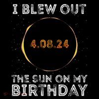 Total Solar Eclipse 4.08.24 Birthday Funny Quote Totality Tall T-Shirt