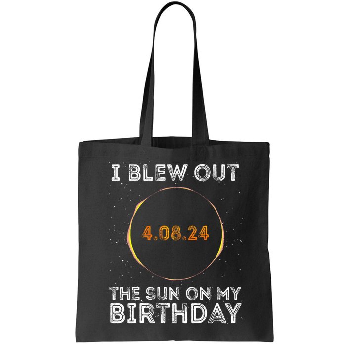 Total Solar Eclipse 4.08.24 Birthday Funny Quote Totality Bag
