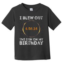 Total Solar Eclipse 4.08.24 Birthday Funny Quote Totality Toddler T-Shirt