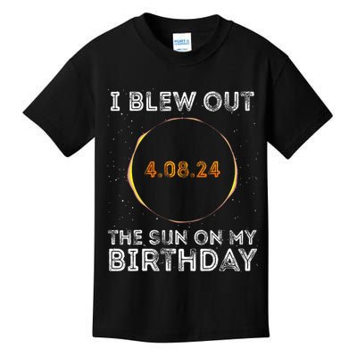 Total Solar Eclipse 4.08.24 Birthday Funny Quote Totality Kids T-Shirt