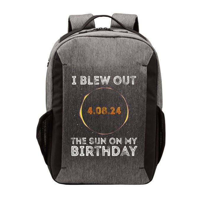 Total Solar Eclipse 4.08.24 Birthday Funny Quote Totality Vector Backpack