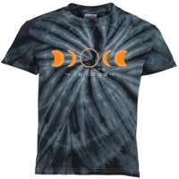 Total Solar Eclipse 2024 Solar Eclipse Lovers Kids Tie-Dye T-Shirt