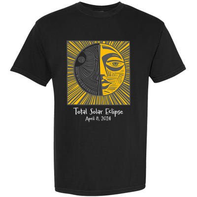 Total Solar Eclipse April 8 2024 Garment-Dyed Heavyweight T-Shirt