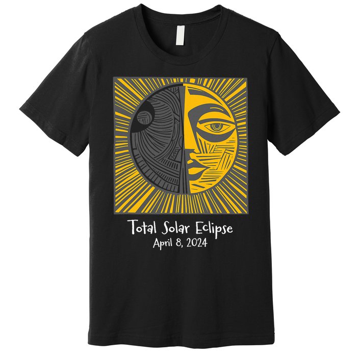 Total Solar Eclipse April 8 2024 Premium T-Shirt