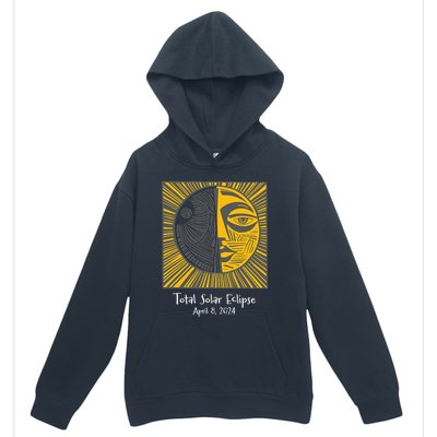 Total Solar Eclipse April 8 2024 Urban Pullover Hoodie