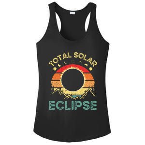 Total Solar Eclipse 4.08.24 Ladies PosiCharge Competitor Racerback Tank