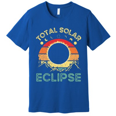 Total Solar Eclipse 4.08.24 Premium T-Shirt