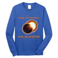 Total Solar Eclipse Apr 8 2024 Birthday Long Sleeve Shirt