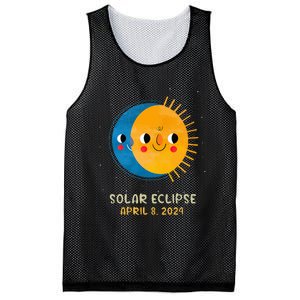 Total Solar Eclipse 2024 Cute Solar Eclipse Mesh Reversible Basketball Jersey Tank