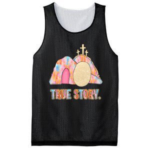 True Story Easter Mesh Reversible Basketball Jersey Tank