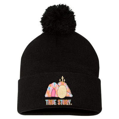 True Story Easter Pom Pom 12in Knit Beanie