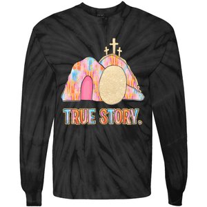 True Story Easter Tie-Dye Long Sleeve Shirt