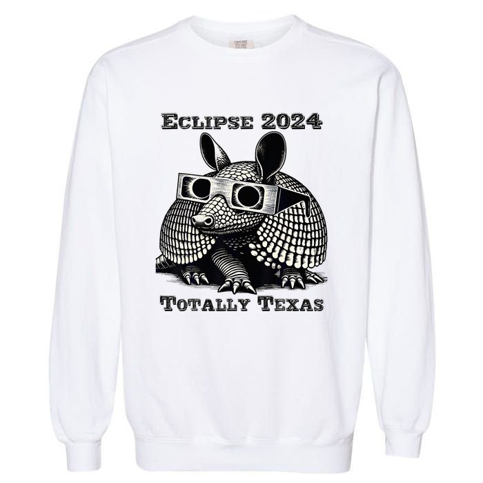 Total Solar Eclipse 2024 Totally Texas Garment-Dyed Sweatshirt