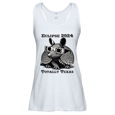 Total Solar Eclipse 2024 Totally Texas Ladies Essential Flowy Tank