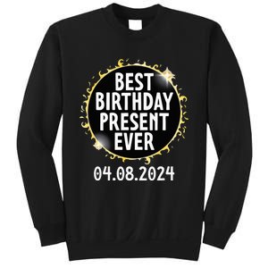 Total Solar Eclipse April 8 2024 Best Birthday Present Ever Sweatshirt