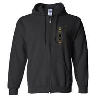 Total Solar Eclipse Twice In Lifetime April 08 2024 Full Zip Hoodie