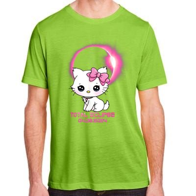 Total Solar Eclipse April 8 2024 Cat Boy Girl Funny Adult ChromaSoft Performance T-Shirt