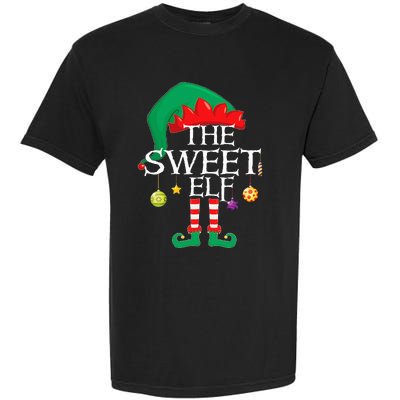 The Sweet Elf Squad Christmas Matching Family Xmas Garment-Dyed Heavyweight T-Shirt