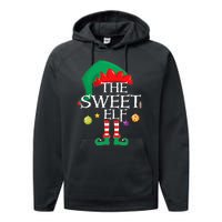 The Sweet Elf Squad Christmas Matching Family Xmas Performance Fleece Hoodie