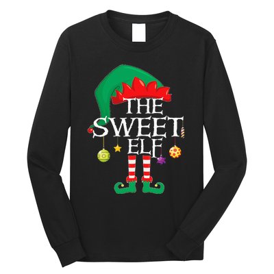 The Sweet Elf Squad Christmas Matching Family Xmas Long Sleeve Shirt