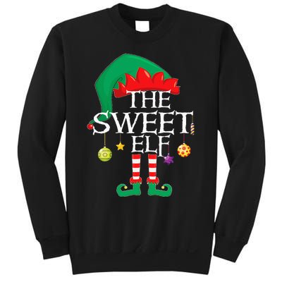 The Sweet Elf Squad Christmas Matching Family Xmas Sweatshirt