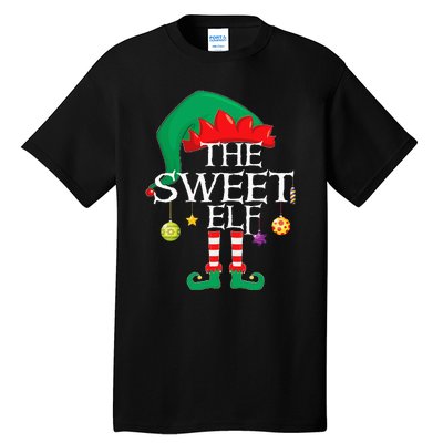 The Sweet Elf Squad Christmas Matching Family Xmas Tall T-Shirt