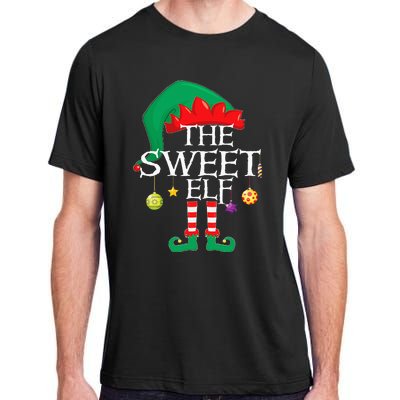 The Sweet Elf Squad Christmas Matching Family Xmas Adult ChromaSoft Performance T-Shirt