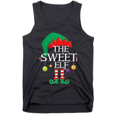 The Sweet Elf Squad Christmas Matching Family Xmas Tank Top