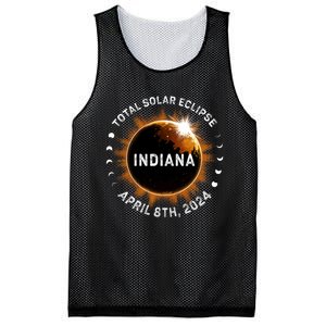 Total Solar Eclipse Path Of Totality April 8th 2024 Indiana Mesh Reversible Basketball Jersey Tank