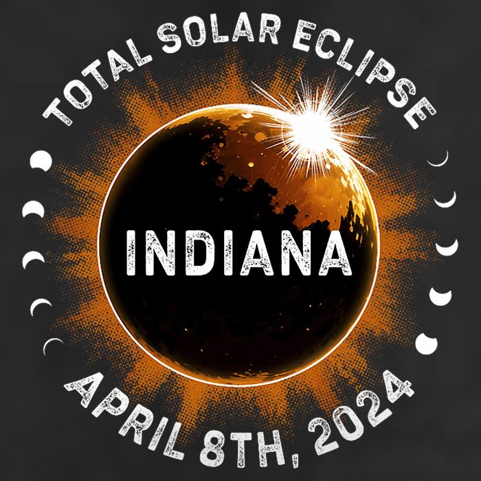 Total Solar Eclipse Path Of Totality April 8th 2024 Indiana Trucker Hat